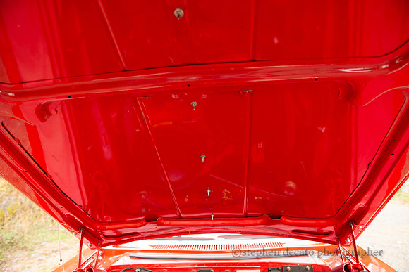 Hood frame clearance for Max air cleaners