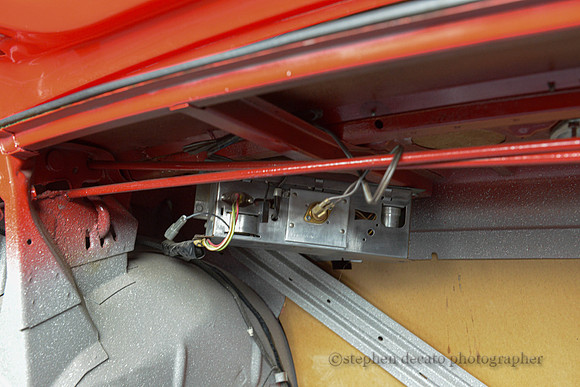 Factory rear speaker reverberator