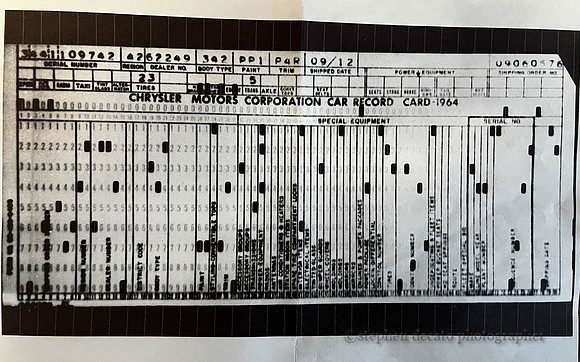 IBM card